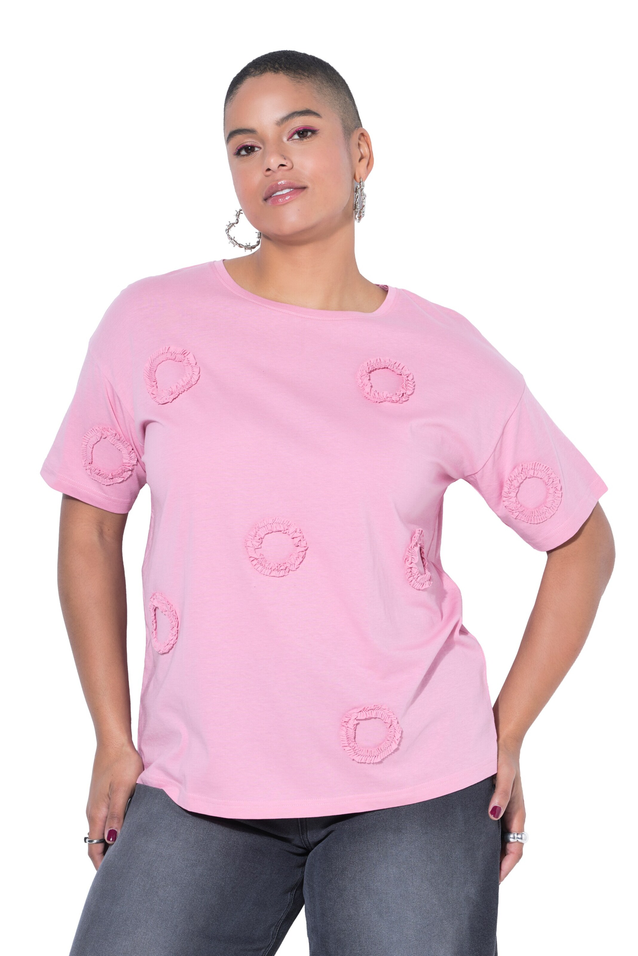 Studio Untold Shirt in Pink: front