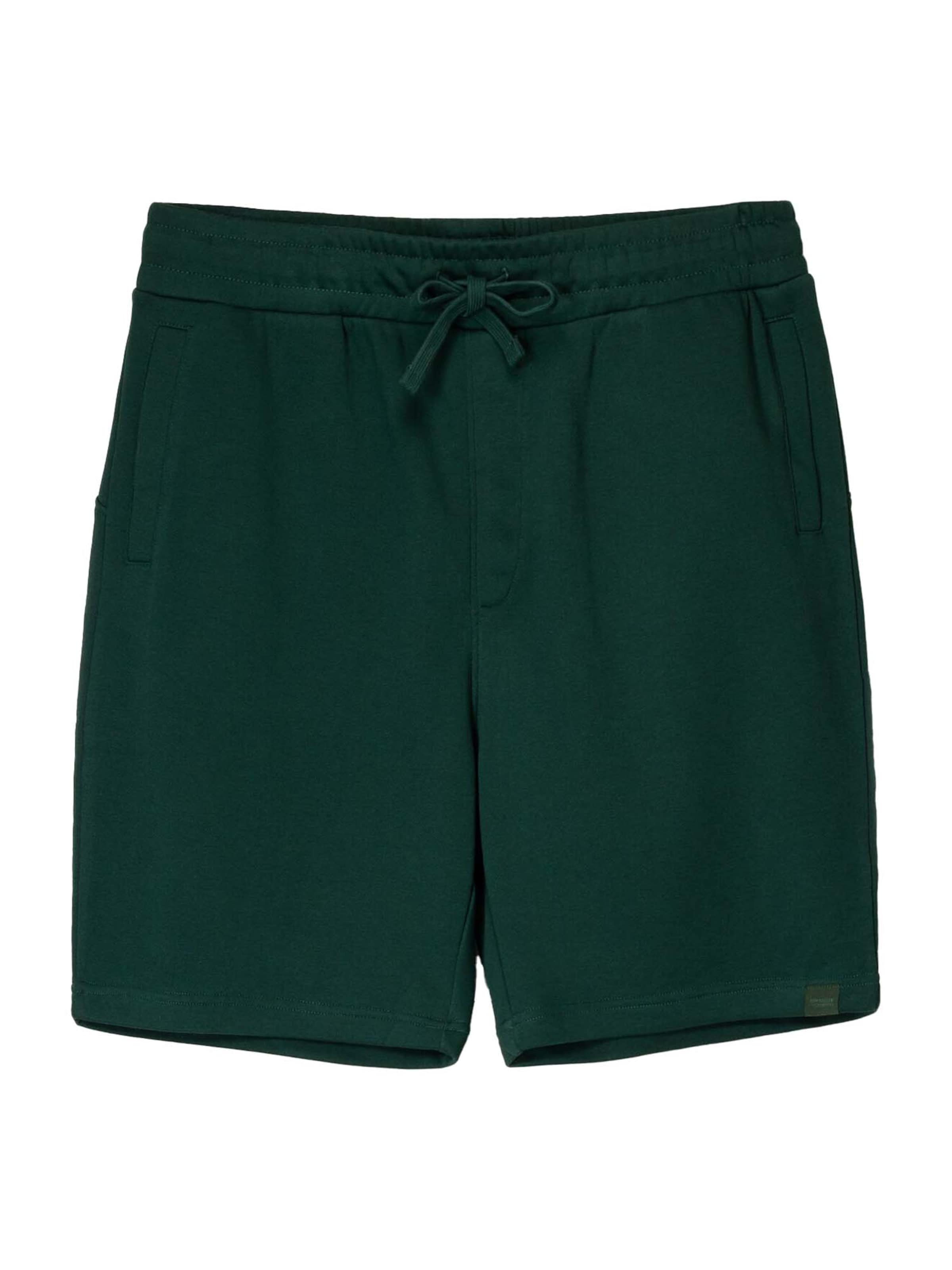 Bershka Loosefit Byxa i grön: framsida