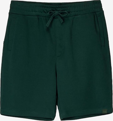 Bershka Loosefit Housut värissä vihreä: etupuoli