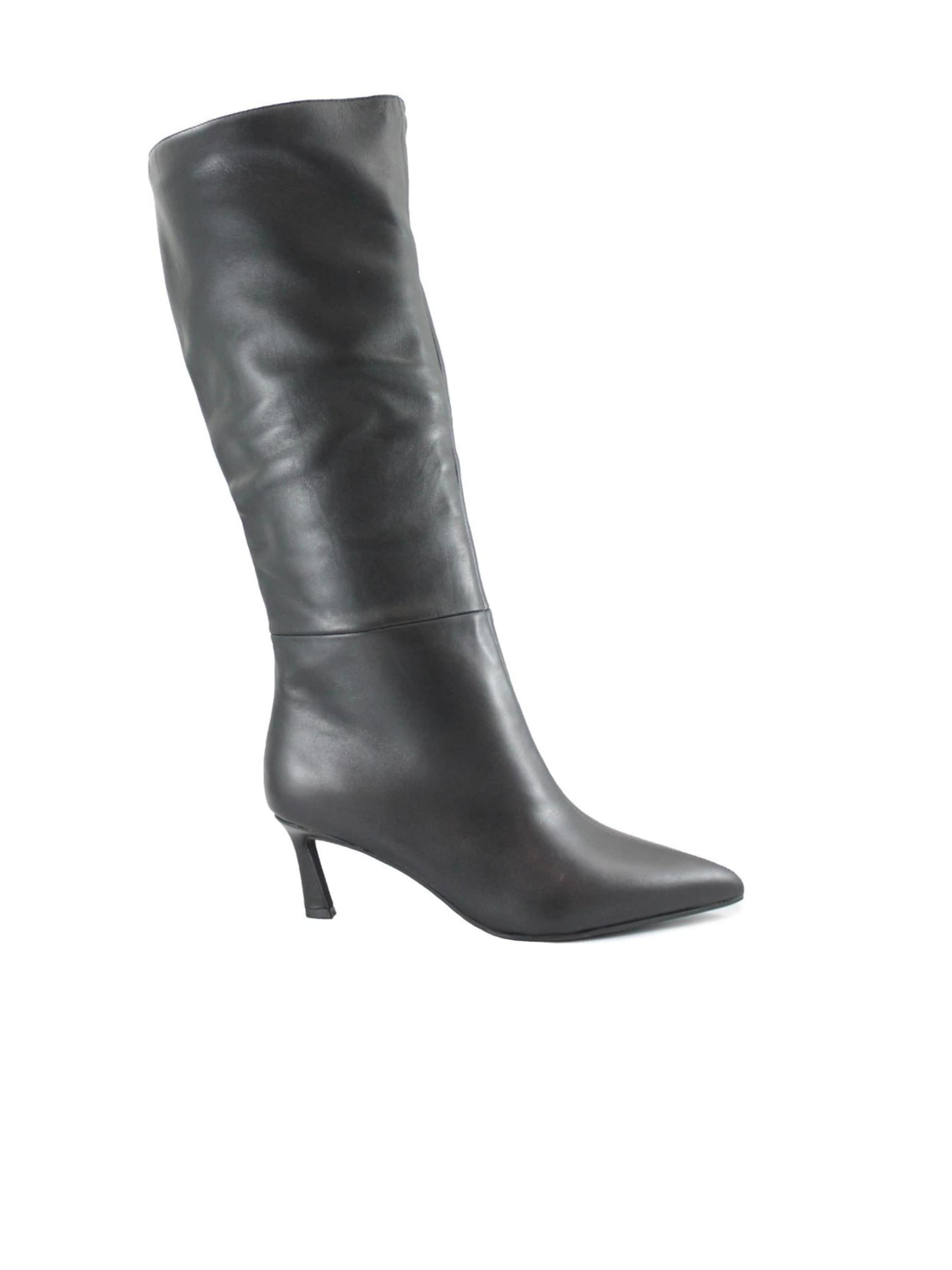 Bottes 'Lavan' STEVE MADDEN en noir : devant