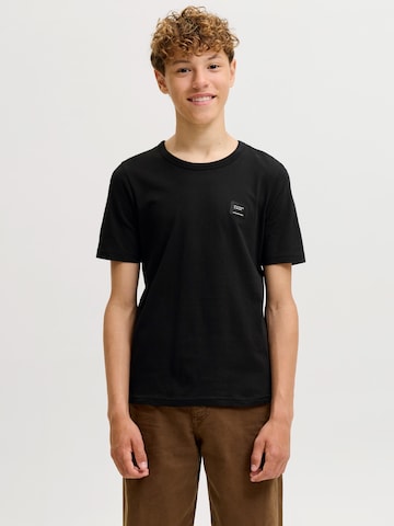 Jack & Jones Junior Shirt 'JJCLEVELAND' in Zwart: voorkant