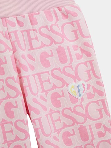 GUESS Tapered Pants in Pink