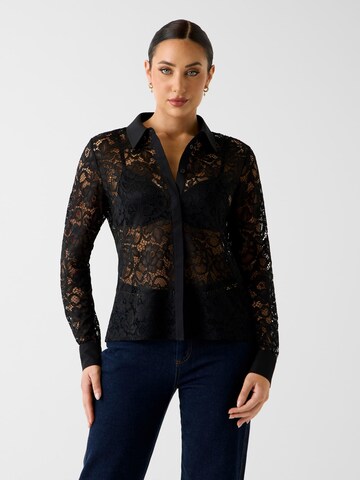 MARCIANO LOS ANGELES Blouse in Black: front