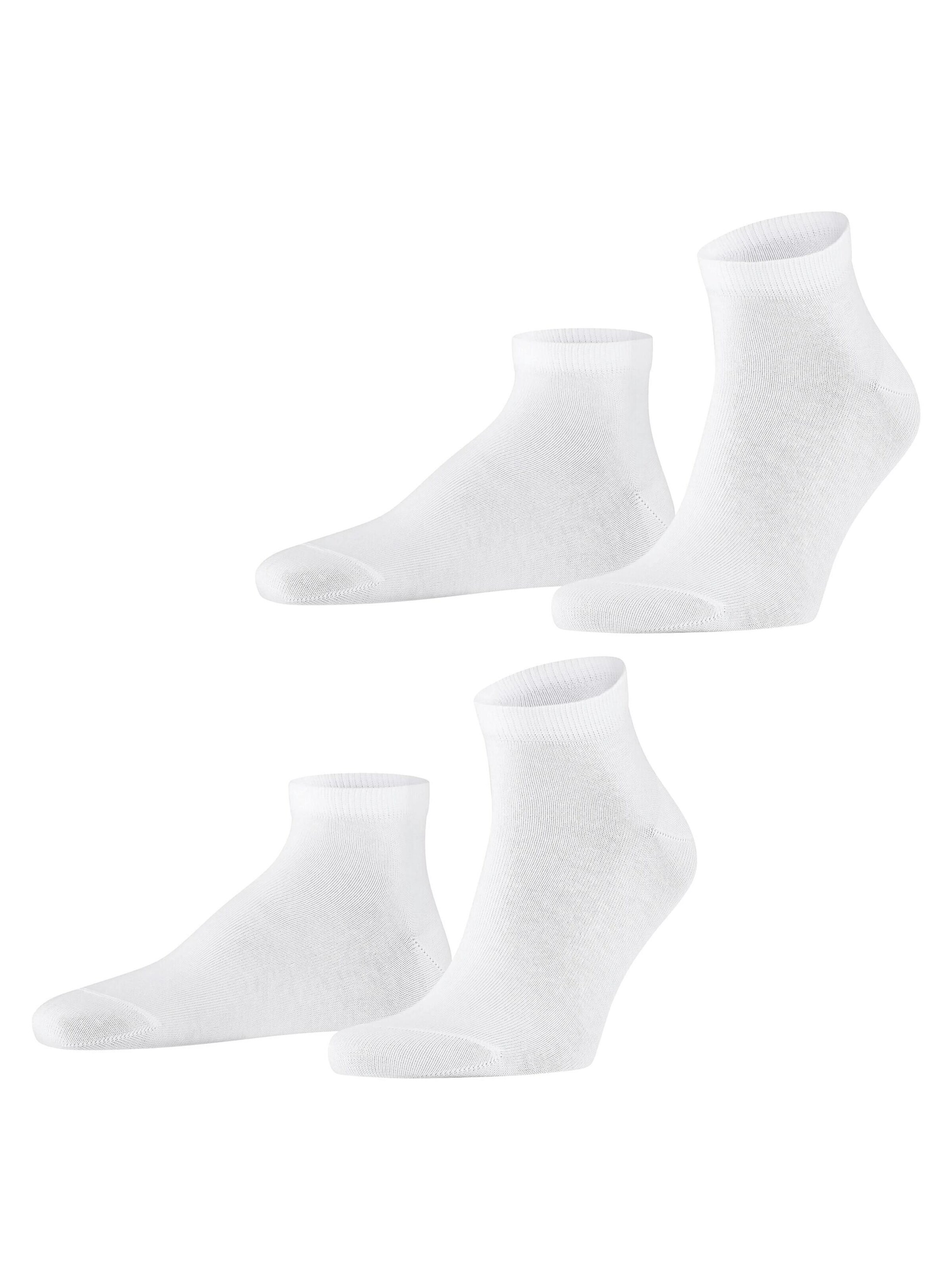 FALKE Socken 'Happy 2-Pack'‌‌‌‌‌ in Weiß: Vorderseite