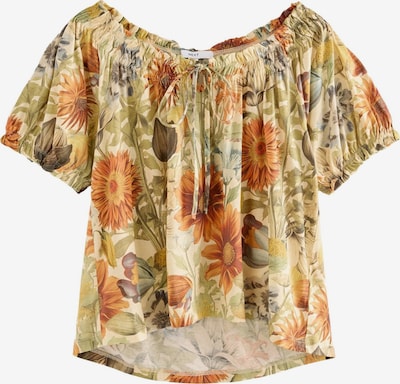 Next Majica u boja pijeska / zelena / narančasta / tamno narančasta, Pregled proizvoda