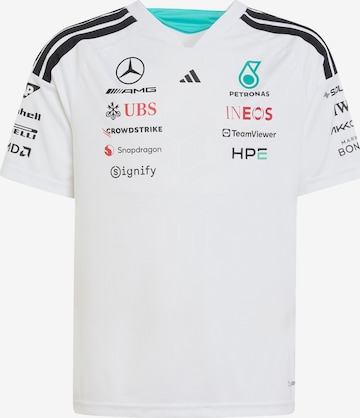 ADIDAS PERFORMANCE - Camiseta funcional 'Mercedes-AMG Petronas Formula 1 Team' en blanco: frente