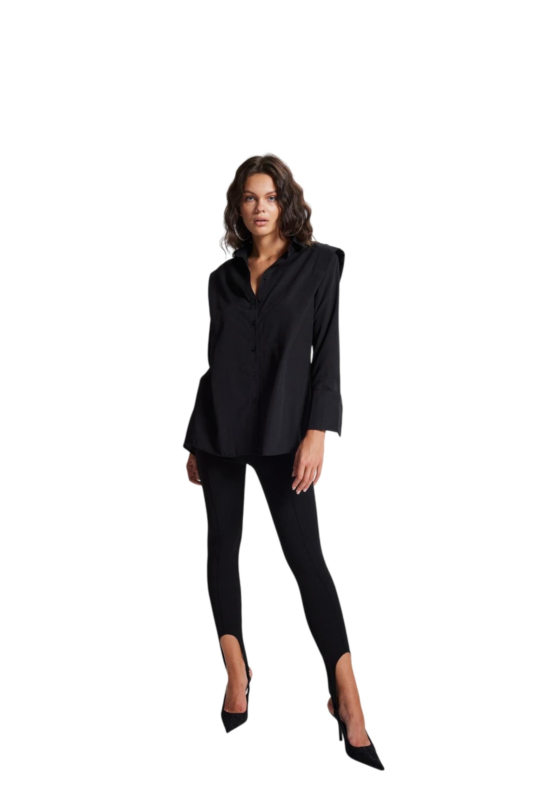 HOLLY LOLLY Skinny Leggings in Black