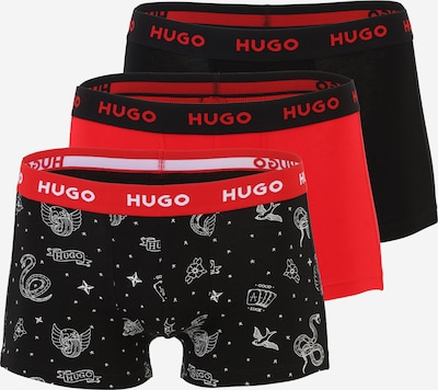 HUGO Bokserice u crvena / crna / bijela, Pregled proizvoda