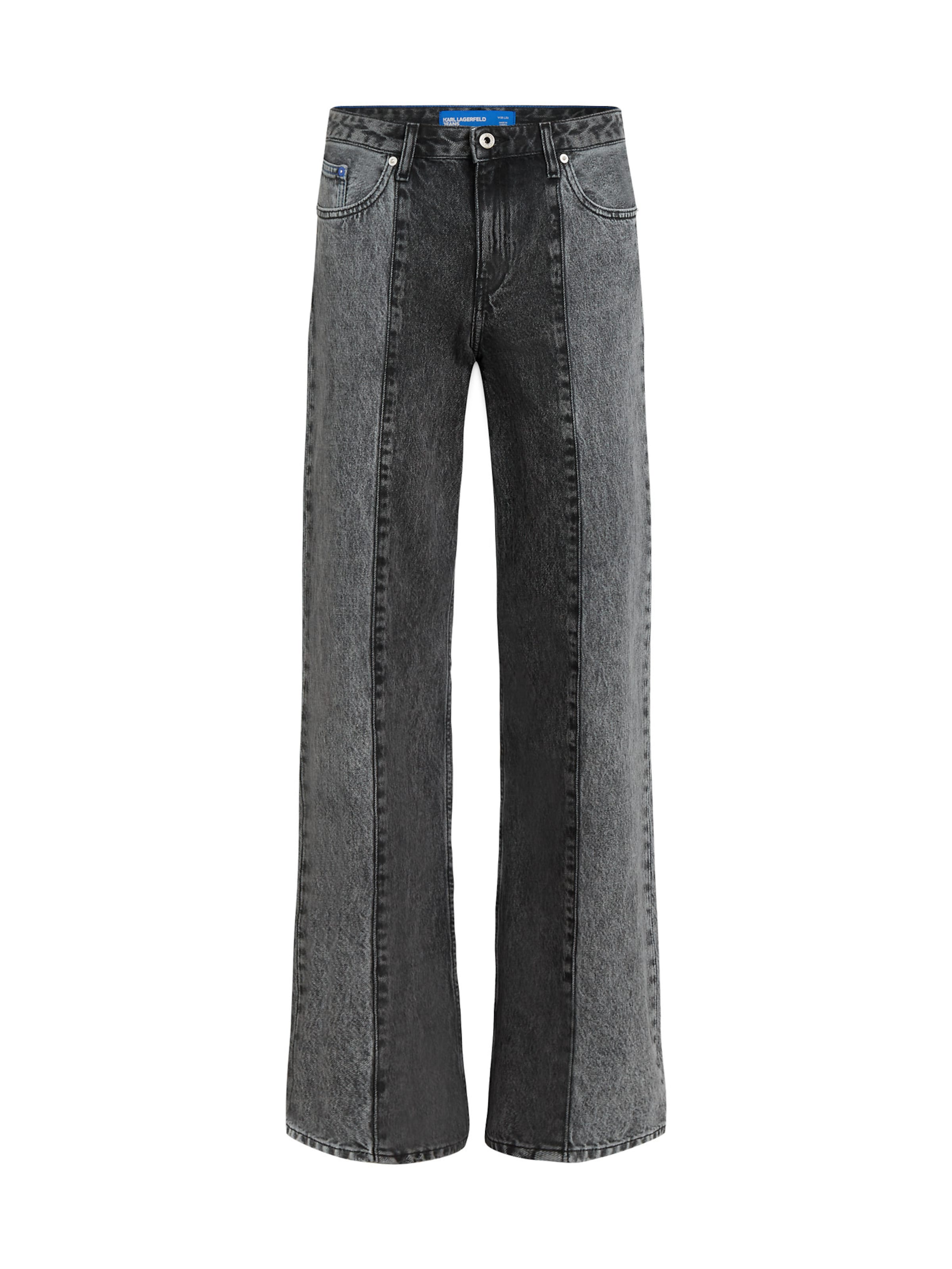 KARL LAGERFELD JEANS Loose fit Jeans in Black: front