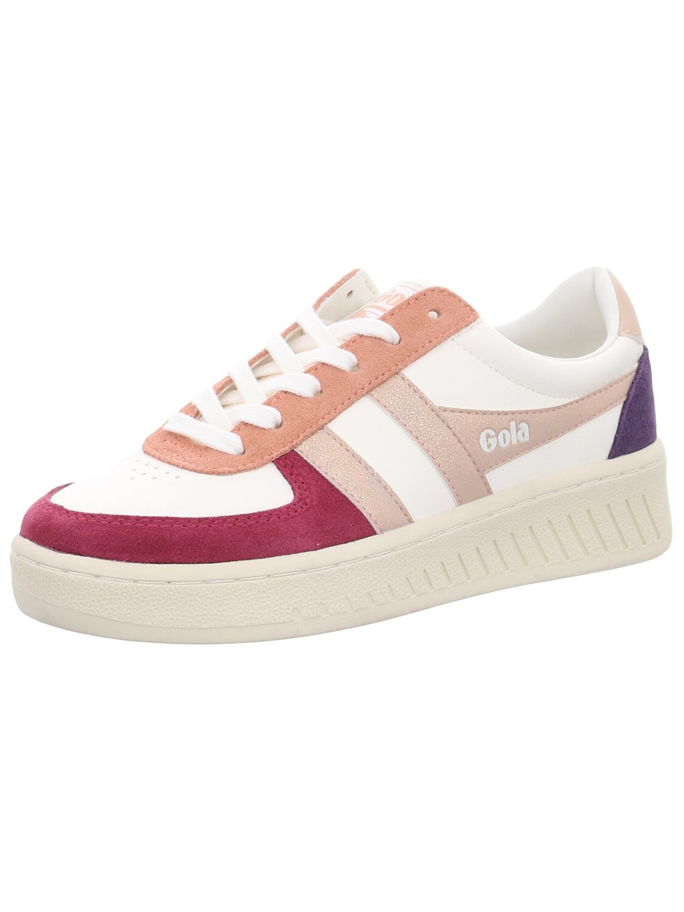 Gola Sportlicher Schnürschuh 'Damen Sneaker CLB207-XK Echt Leder in weiß'‌‌‌‌ in Weiß: Vorderseite