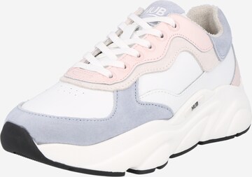 HUB Platform trainers 'Rock' in White: front