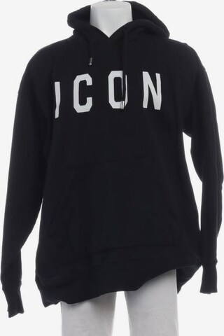 DSQUARED2 Sweatshirt & Zip-Up Hoodie in M in Black: front