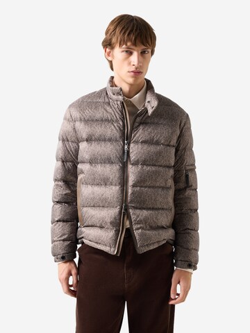 BOGNER Winter Jacket 'Hugh' in Brown: front