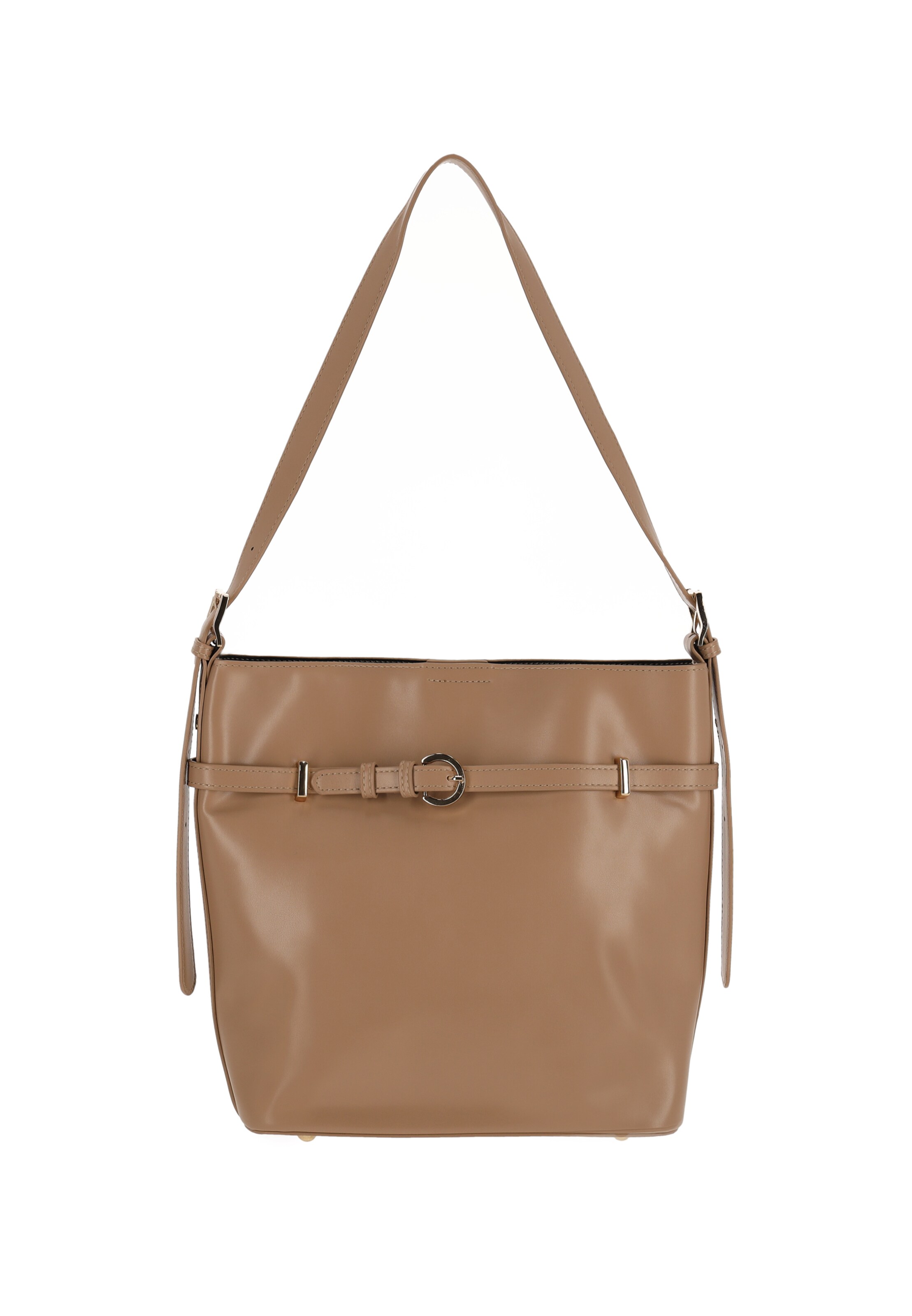 Sac bandoulière usha BLACK LABEL en beige : devant