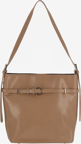 usha BLACK LABEL - Mala de ombro em bege: frente