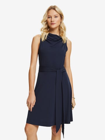 ESPRIT Strickkleid in Blau: predná strana