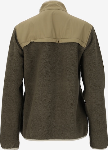 Whistler Athletic Fleece Jacket 'Oak' in Brown