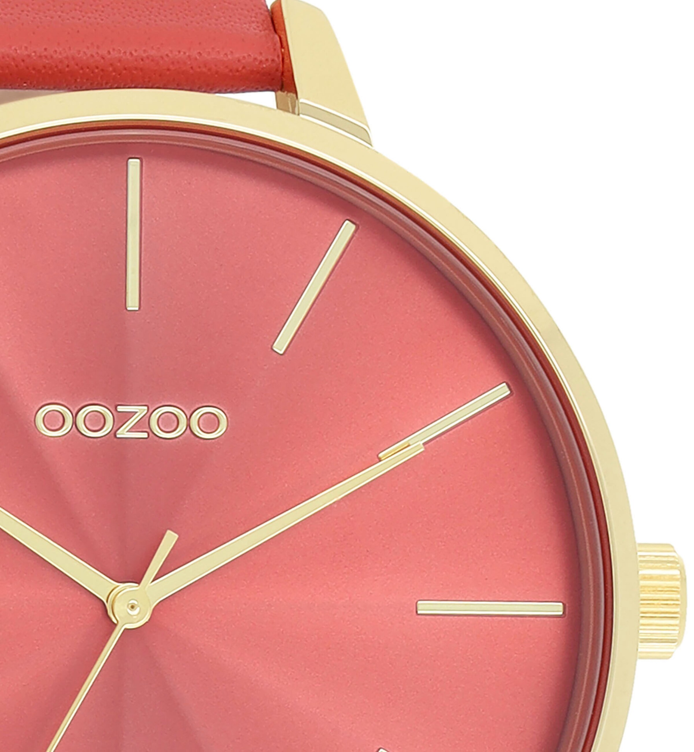OOZOO Analoguhr in Gold