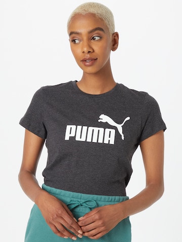 PUMA Koszulka funkcyjna 'Essential' w kolorze szary: przód