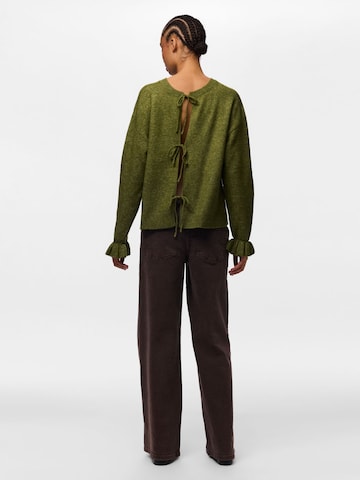 Cardigan 'SALLY' PIECES en vert
