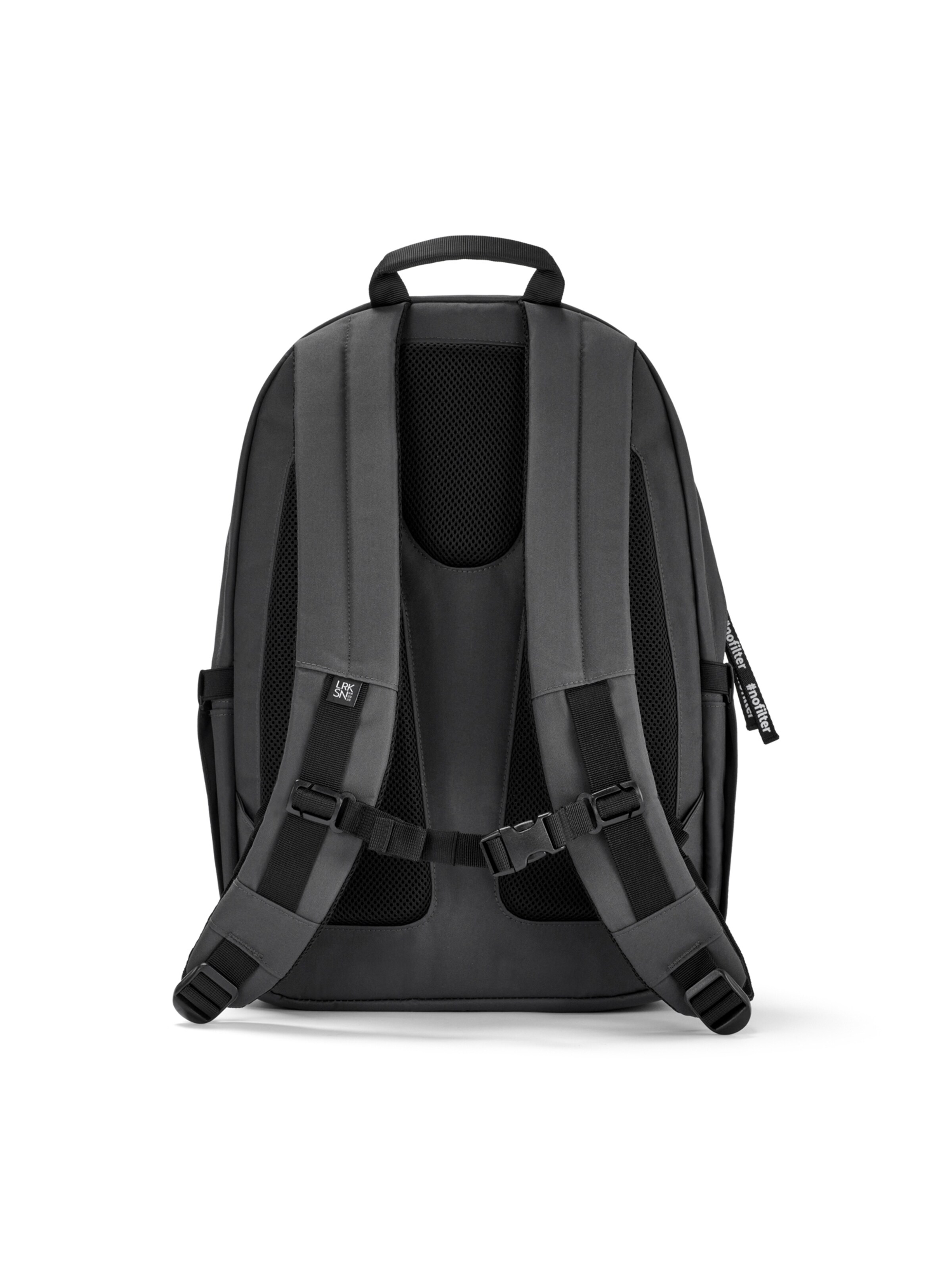 LARKSON Backpack 'No 3 Advanced' in Grey: back