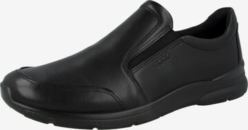 ECCO Classic Flats 'Irving' in Black: front