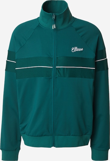 ELLESSE Collegetakki värissä tummanvihreä / valkoinen, Tuotenäkymä