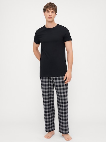 HOLLISTER Pyjamahose in Schwarz
