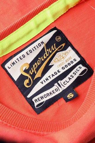 Superdry T-Shirt S in Orange