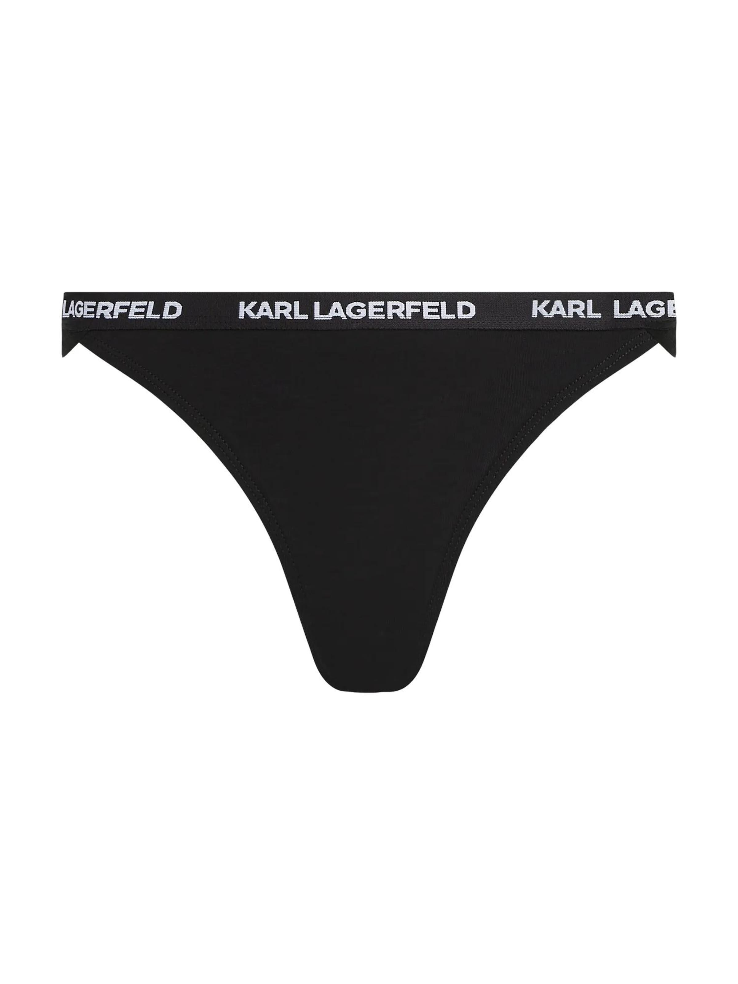 Karl Lagerfeld Figi w kolorze czarny: przód