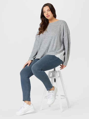 Dorothy Perkins Curve Pullover in Grau