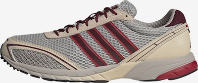 ADIDAS ORIGINALS Sneaker 'Adizero Adios' in 35,5 in grau / greige / weinrot / dunkelrot, Produktansicht