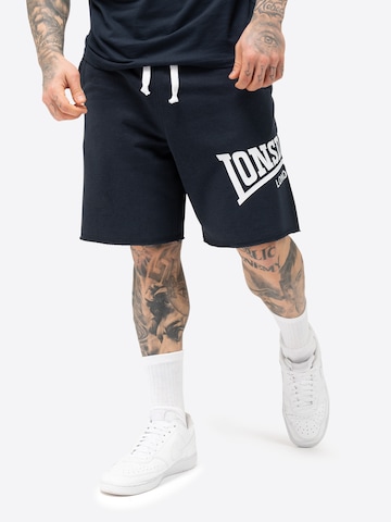 Loosefit Pantalon 'Polbathic' LONSDALE en bleu : devant