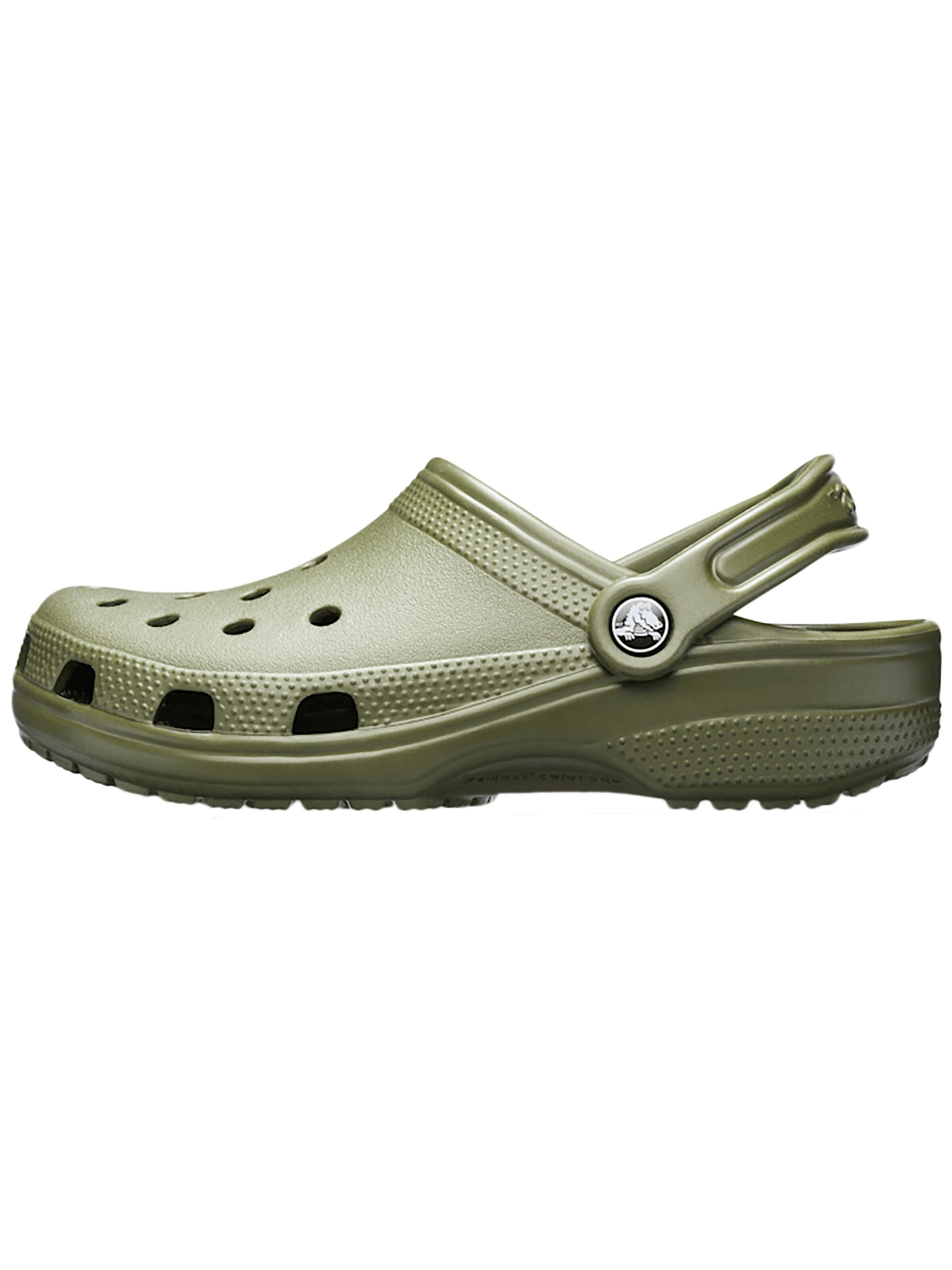 Crocs Clogs in Groen: voorkant