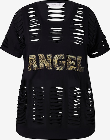 T-shirt Angel of Style en noir : devant
