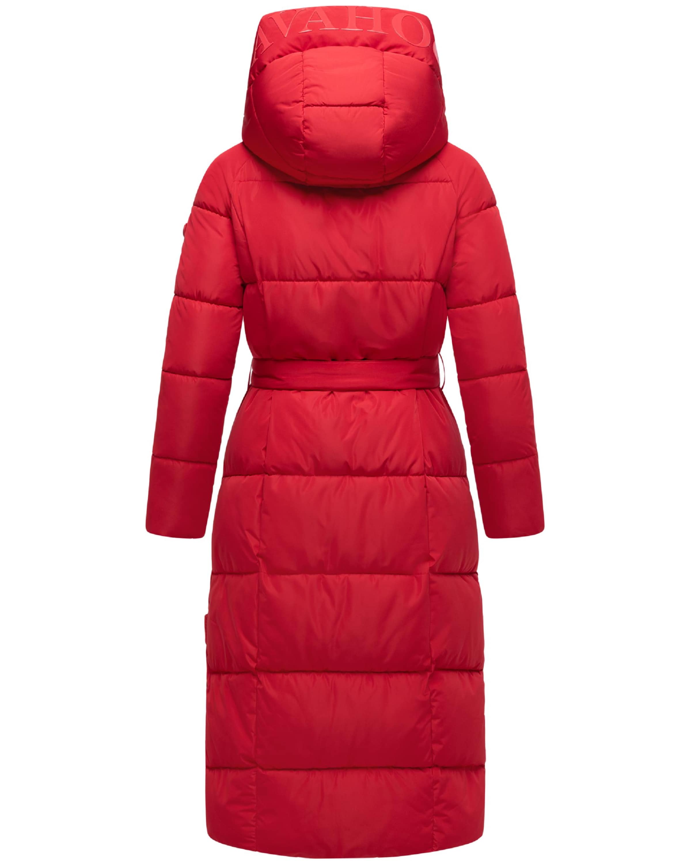 NAVAHOO Winter Coat 'Eisblick 14' in Red