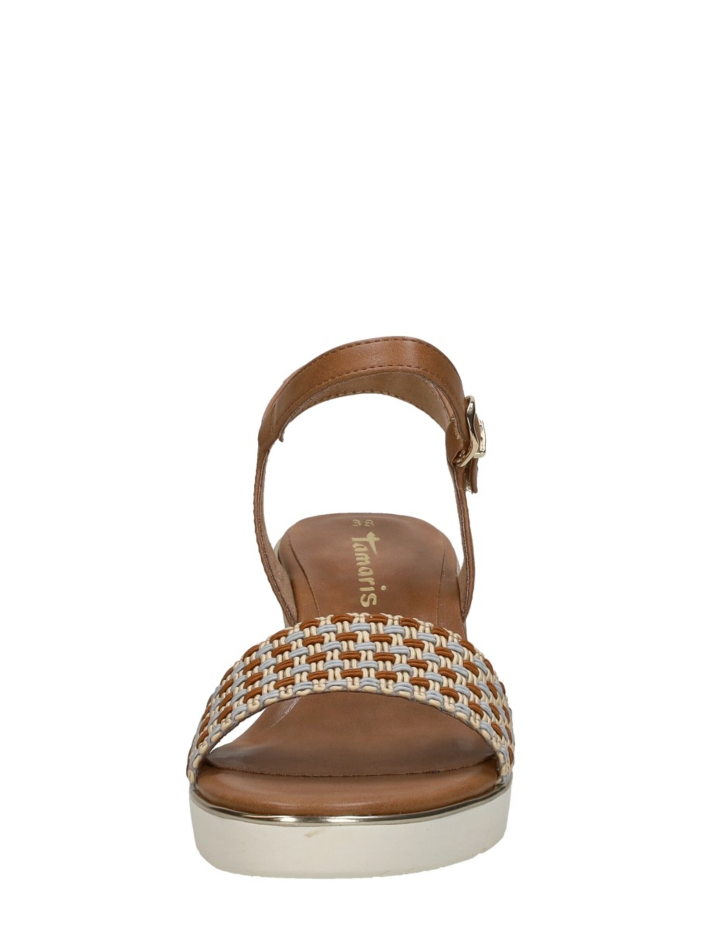 Sandales 'Sandalen Hak' Tamaris en marron