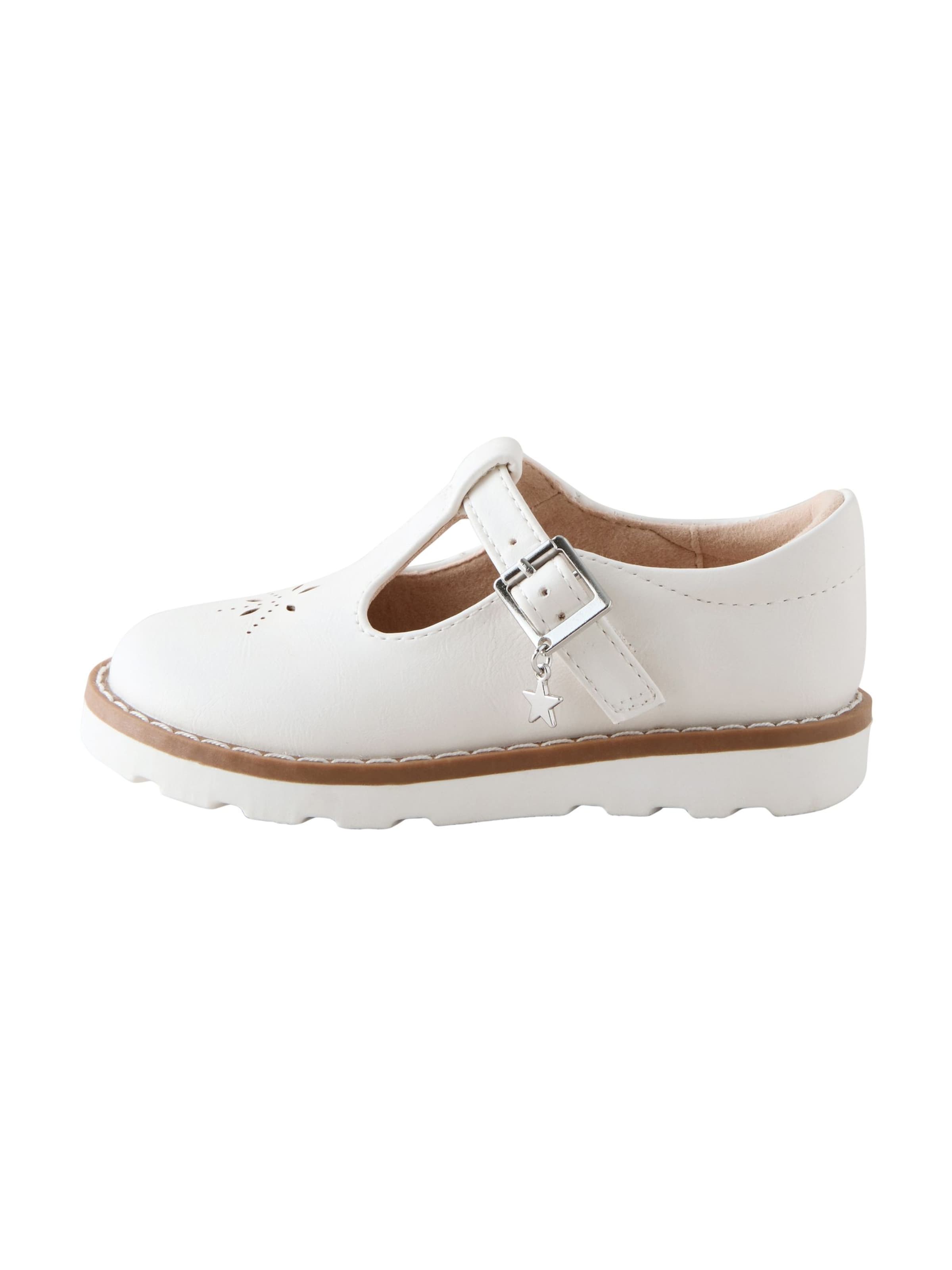 Next Lage schoen in Wit: voorkant