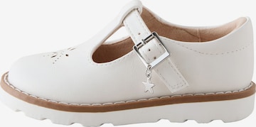 Next - Sapato baixo em branco: frente