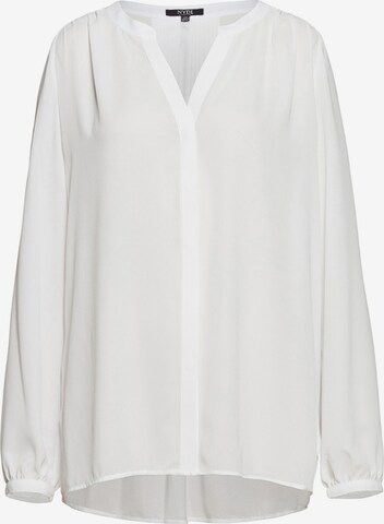 NYDJ Blouse 'Pintuck' in Wit: voorkant