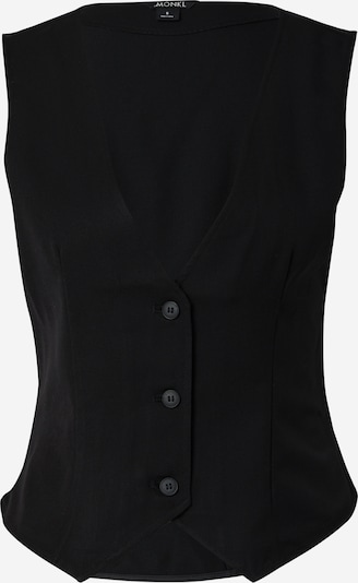 Monki Gilet de costume en noir, Vue avec produit