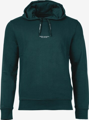 ARMANI EXCHANGE Sweatshirt in Green: front