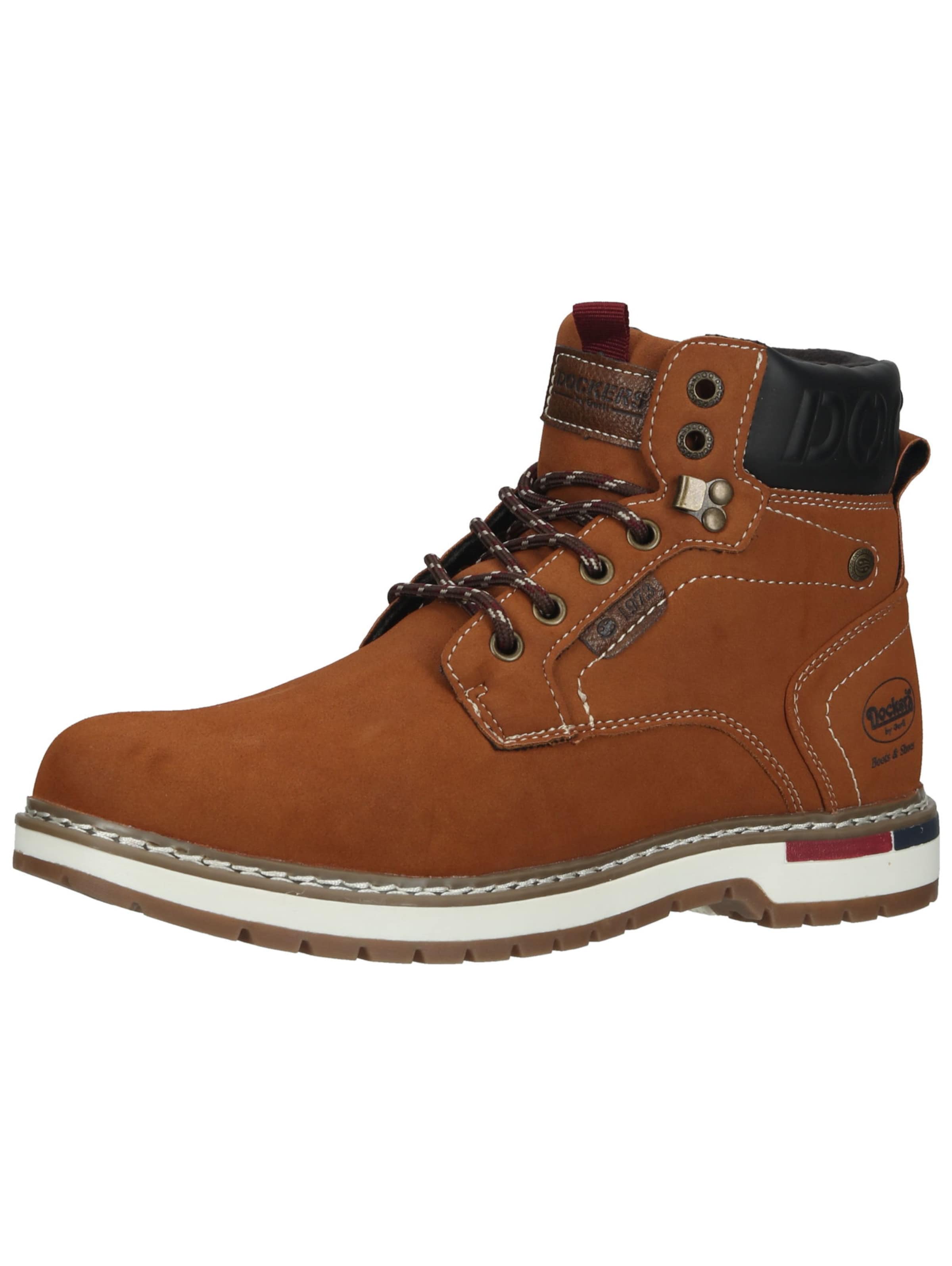 Dockers by Gerli Lace-up boots in Brown: front