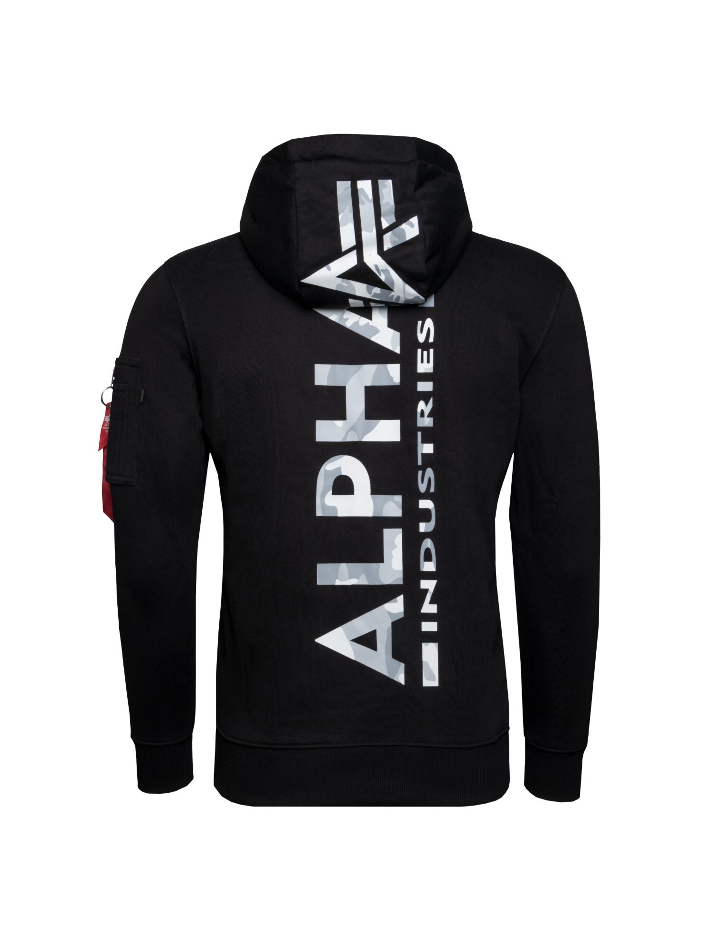 ALPHA INDUSTRIES Mikina - Čierna