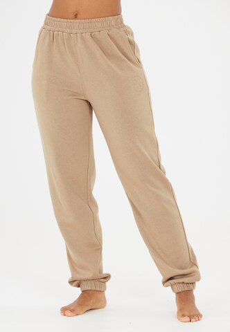 Athlecia Regular Hose 'Damla' in Braun: Vorderseite