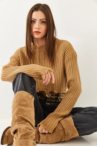 Bianco Lucci Tröja i beige