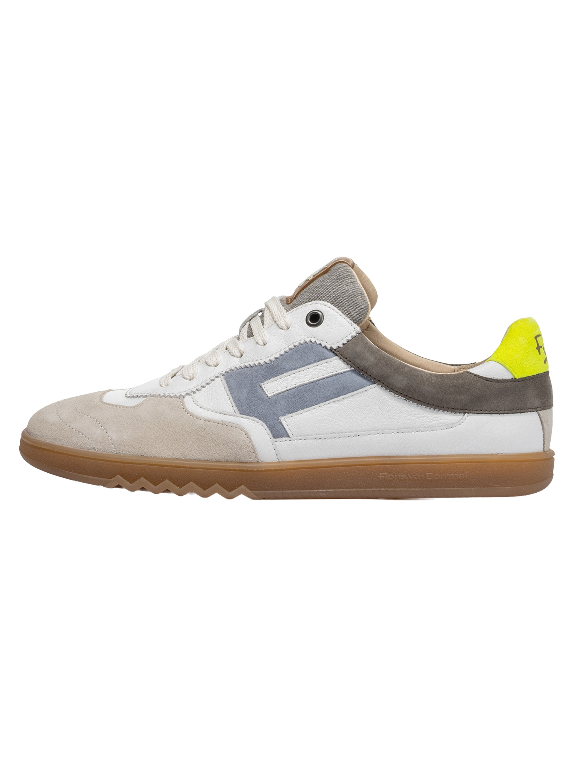 Sneaker bassa 'Zaler 04' di Floris van Bommel in bianco: frontale