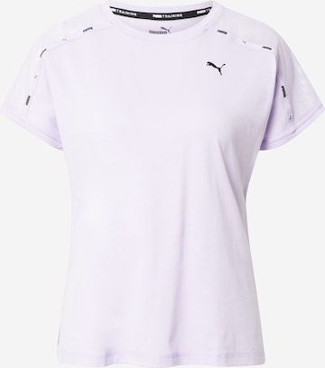 T-shirt fonctionnel 'Boyfriend' PUMA en violet : devant