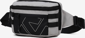 Aoking Pouch in Grey: front