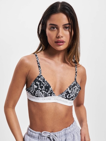 Regular Soutien-gorge Calvin Klein Underwear en noir : devant